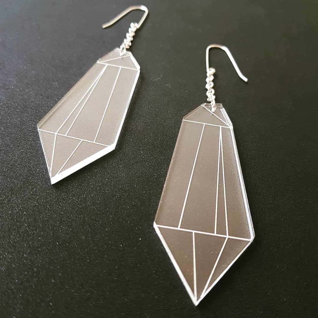 Trapeze earrings