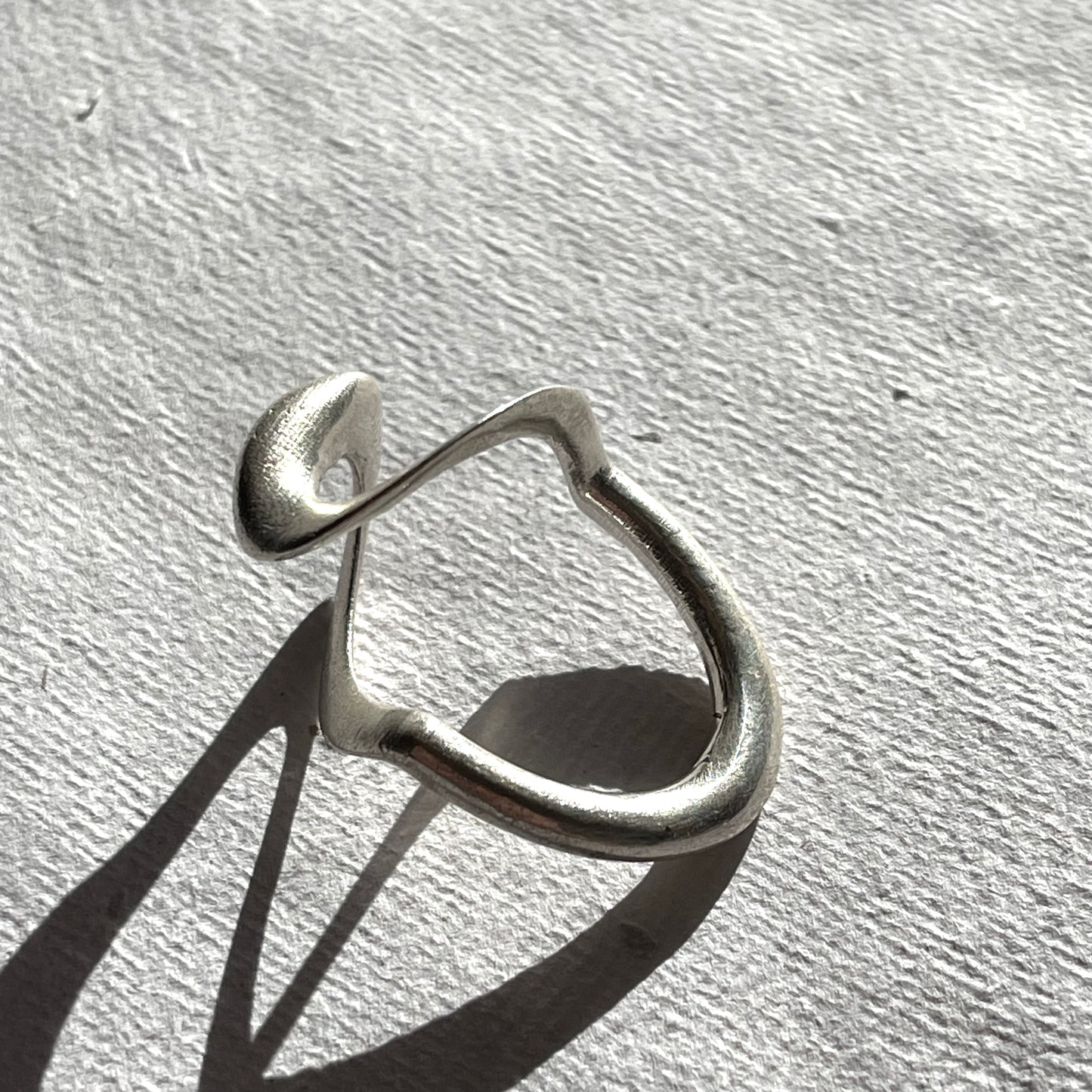 Cadenza ring in Sterling Silver