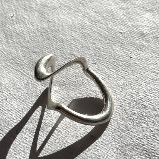 Cadenza ring in Sterling Silver