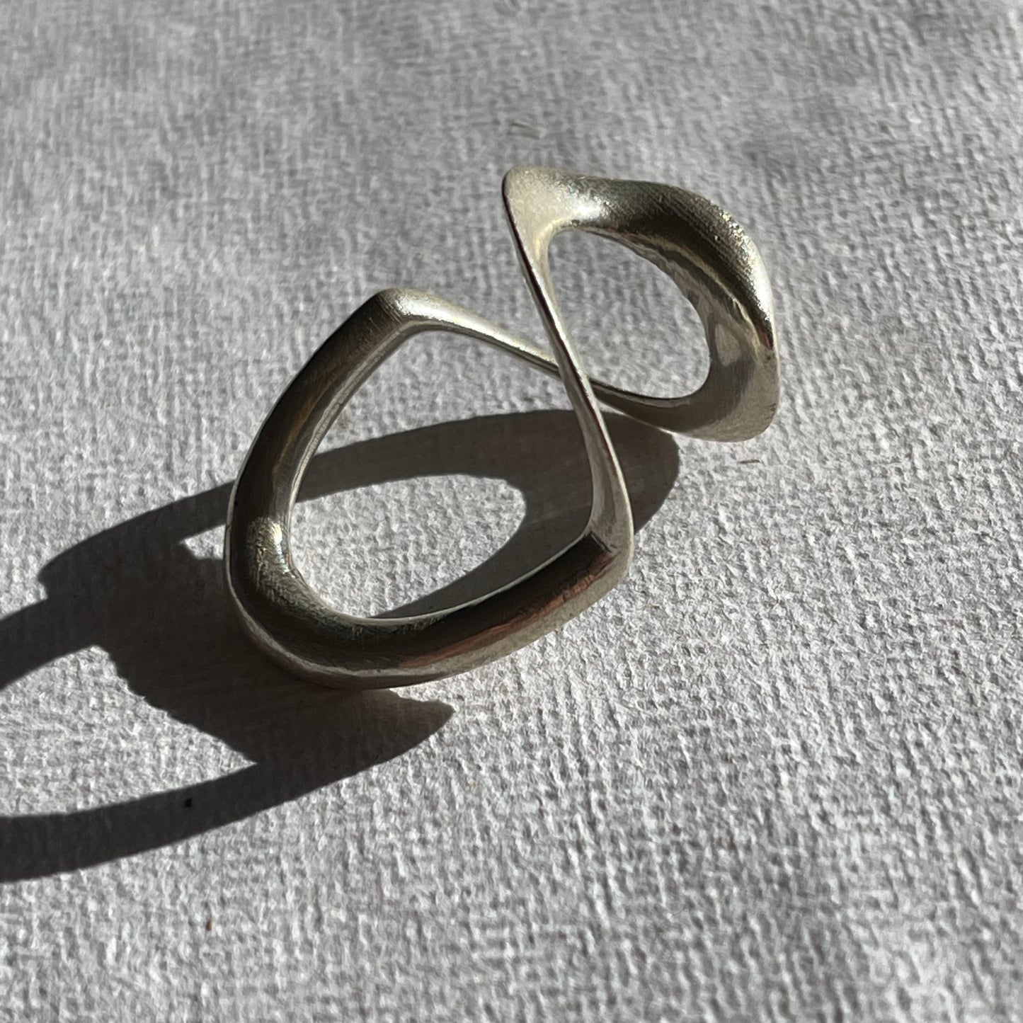 Cadenza ring in Sterling Silver