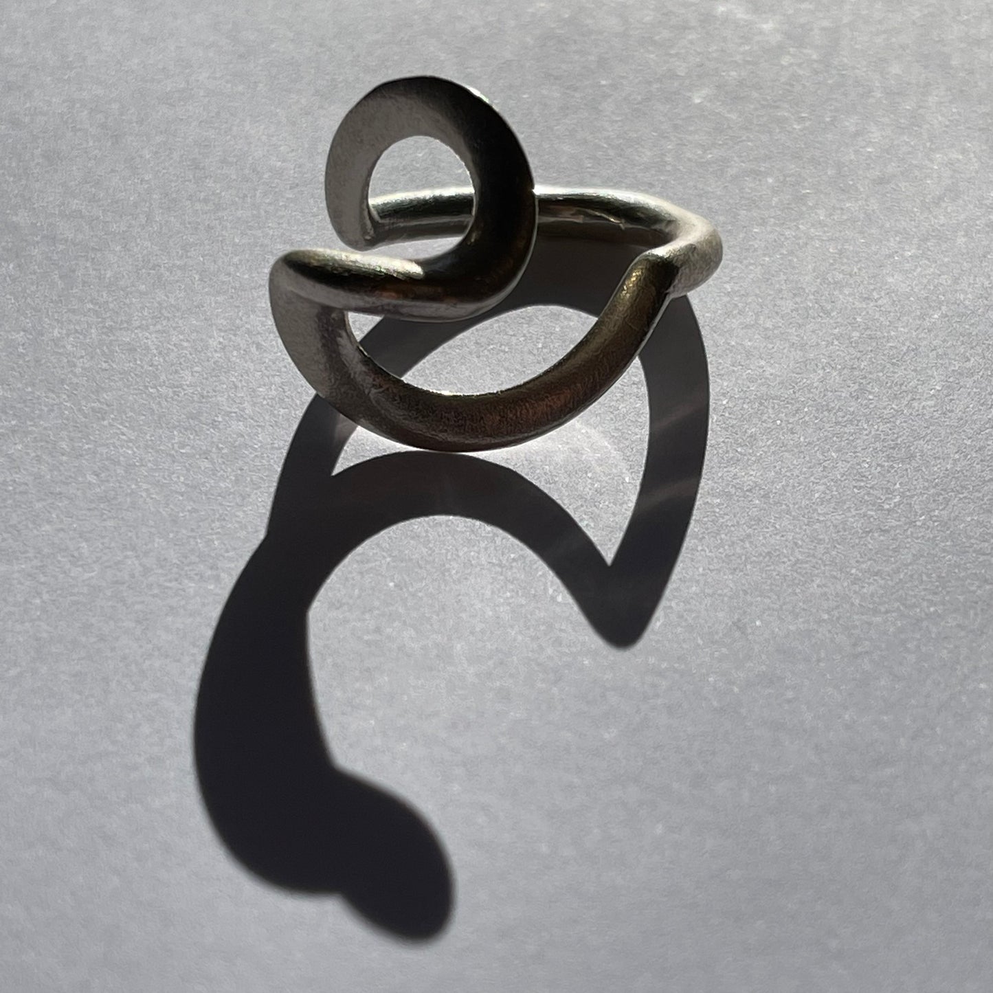 Cadenza ring in Sterling Silver